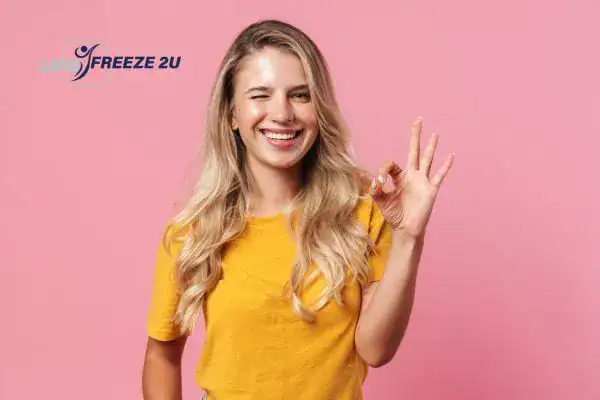 Picture of happy woman after HIFU vaginal tightening Crawley