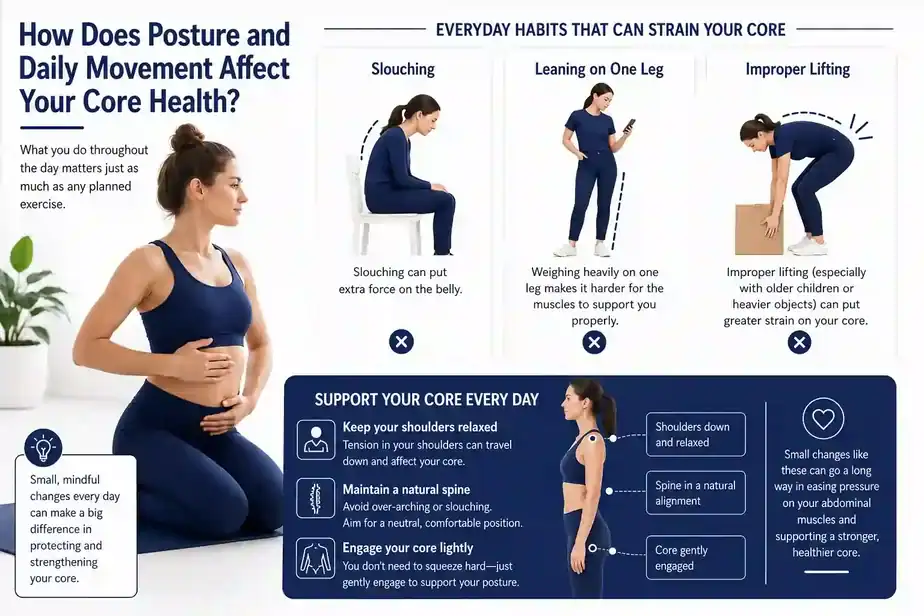 How Does Posture and Daily Movement Affect Your Core Health Crawley?
