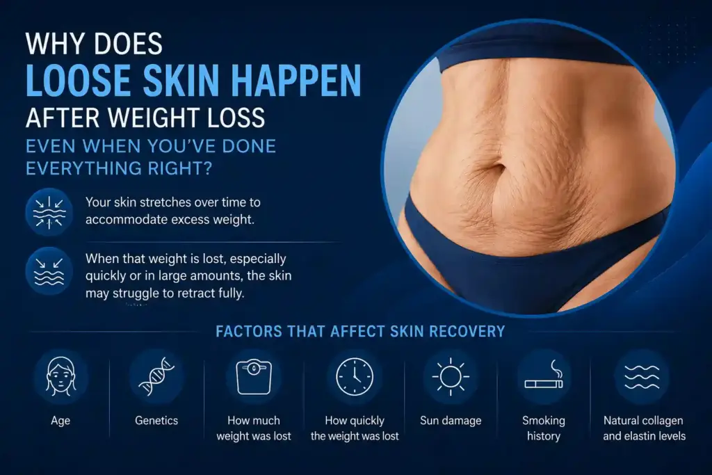 Why Does Loose Skin Happen After Weight Loss Even When You’ve Done Everything Right Crawley?