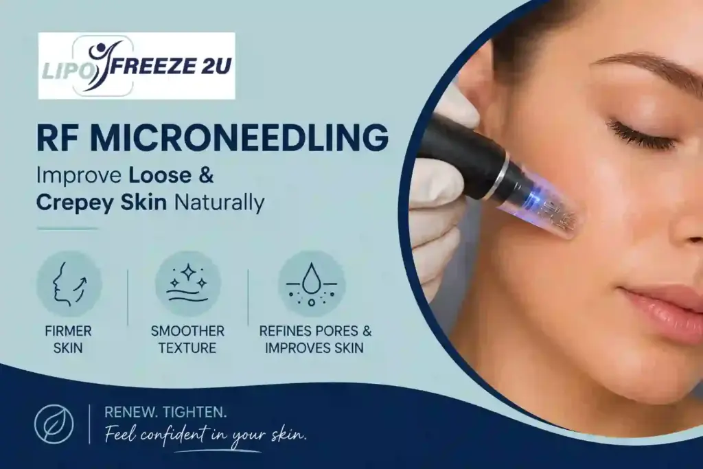 Can RF Microneedling Help Improve Loose and Crepey Skin Crawley?